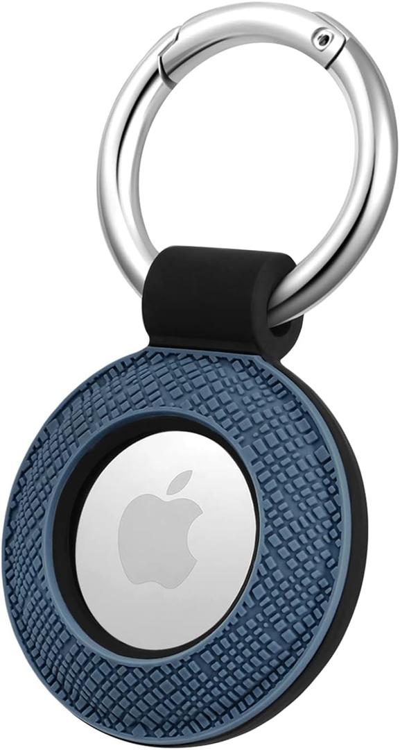 WITHit Apple AirTag Silicone Cover (Bluestone/Black)