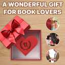 Set of 6 Personalized Leather Heart Bookmarks for Women and Girls, Custom Corner Page Accessories, Cute Handmade Reading Gifts, Aesthetic Leather Bookmarks for Book Lovers, Valentine’s Day (T)