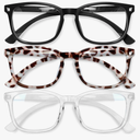 CCVOO Reading Glasses for Women/Men, Eyeglasses, Blue Light Readers for Women/Men, Computer Eye Glasses, Cheaters +1.25