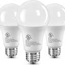 TJOY LED Light Bulbs, 100 Watt Equivalent A19, 5000K Daylight LED Bulbs, 15W Bright White Light Bulbs, Energy Saving Light Bulb with E26 Standard Base, 1500 Lumens Non Dimmable Lamp Bulb, 3 Pack