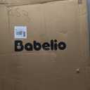 Babelio 29-55 Inch Extra Wide Baby/Dog Gate, PressGuard P7, Metal Auto Close, Pressure Mounted Pet Door for Doorways, NO Need Tools and Drilling, with Wall Cups, White