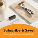 BIC Flex 5 Trim and Shave Trimmer Refills, 8 Trimmer Refills, Travel Essentials for Spring Break (1 Count (Pack of 8))