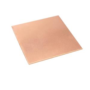 24 Gauge 99.9% Pure Copper Sheet, 1 Pcs (0.02" x 7.9" x 7.9") Copper Plates Brass Plates for Jewelry, Crafts, Repairs, Electrical