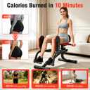 2 in 1 Hip Abductor & Adductor Machine, 20-120LBS Adjustable Resistance