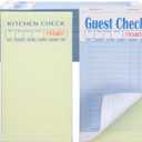 ESSENTIAL Guest Check Books 3.5" x 6.7", 500 Duplicates Server Note Pads for Restaurants, Order Books with Copy Paper (10 Books)