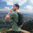 Lightweight Hydration Backpack, Running Backpack with 2L Water Bladder, Hydro Water Daypack for Cycling Hiking Rave for Men Women