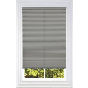 BlindsAvenue Cellular Honeycomb Cordless Shade, 9/16" Single Cell, Light Filtering, Antique Pewter, Size: 68" W x 72" H