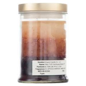 Tuscany Scented Jar Candle Triple Pour Jar Candle Farmhouse Kitchen 18oz