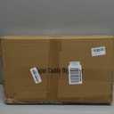 Diaper Caddy Organizer, Changing Table Organizer, Wooden Diaper Organizer for Nursery, Baby Diaper Storage Organizer with Removable Dividers (White, Rectangular Size) (16.1x8.7)