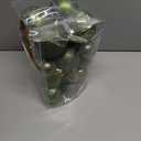 Christmas Ball Ornaments - 30pcs Shatterproof Christmas Ornaments Set Plastic Hanging Christmas Decorations for Xmas Tree Holiday Party Decor, 6 Styles in 4 Sizes (Light Green)