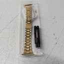 MioHHR Solid Stainless Steel Band Compatible with Apple Watch 38mm 40mm, Metal Strap with Soft TPU Case for iWatch Series 6 5 4 3 2 1 SE Women and Men (Gold, 38/40 mm)