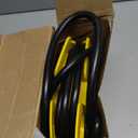 Heavy Duty Power Strip with USB, Workshop 8 Outlet Surge Protector 2700 Joules, Industrial Metal 15Amp Power Strip, 15 FT Extension Cord and Wide Spaced Black.