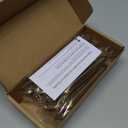 HOME EDIT 10 Pack 5 Inch Champagne Bronze Cabinet Handles Solid Zinc Alloy Pulls for Kitchen, Bathroom, Dresser & Closet Cabinets Hardware