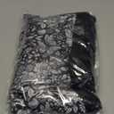 DIY Coloring Blanket with 12 Markers, 50"x60" DualSided Washable DIY Blanket, Personalized Soft Cozy Bedroom Decor (Flowers)