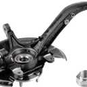 Front Steering Knuckle & Wheel Bearing Hub Assembly Compatible with Honda Accord 2008-2012 Acura TSX 2009-2014,Left Driver Side Replaces # 698-447 LK051