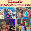 Mullet wigs 80s Costumes Fancy Party Accessory Cosplay Wig Synthetic Wigs RealisticBlone