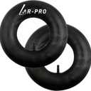 AR-PRO 23x10.5/9.5/8.5-12 Inner Tube Replacement With TR-13 Straight Valve Stem (2-Pack) - For Golf Cart, Tractor, John Deere Lawn Mower, Snowthrowers, Tillers, Trailers, Wheelbarrows and ATV's