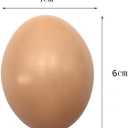 2 x 20 PCS Plastic Fake Eggs for DIY Easter Eggs, Painting and Realistic Egg