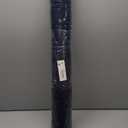 Smiry Front Door Mat Outside Entrance, Heavy Duty Sturdy Natural Rubber Doormat, Trap Dirt and Moisture, Easy Clean Low Profile Mats for Indoor Outdoor Entry, Grid Geometric (29.5x17, Navy Blue)