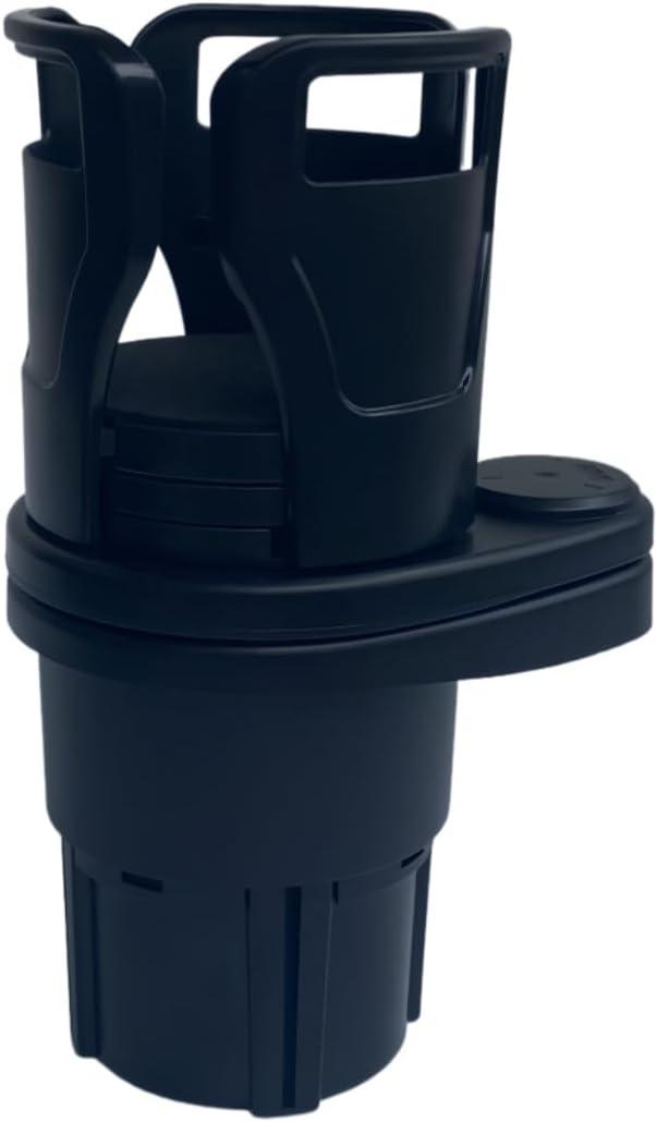 Car Cup Holder ExpanderVIVURA 2-in-1 Multifunctional Car Cup Holder, Dual Cup Storage, Compatible with Hydro Flask, Yeti, Nalgene, 32/40 oz Large Bottle Drink Cups