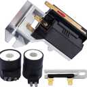 338906 Dryer Flame Sensor & 279834 Gas Valve Ignition Solenoid Coil Kit & 3392519 Thermal Fuse by BlueStars  Compatible with Whirlpool Maytag Kenmore Dryers - Replaces WP338906 303377 DC32-00008A