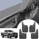 Mud Flaps for Chevrolet Colorado 2025 2024 2023 Without Fender Flare - NO Need to Drill Holes Wheel Lip Molding Front & Rear Splash Guard for Chevy Colorado Accessories (Not Fit for GMC Canyon)