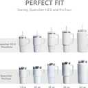 Dreamfocus 30 oz Leak Proof Flip Straw Lid Replacement for Stanley 30 oz Quencher H2.0 and ProTour Tumbler