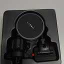 LISEN for 15W MagSafe Car Mount Charger,Magnetic Wireless Cars Charger,Magnetic Phone Holder for Cars,Phone Holders for Your Car Accessories for Men Women Jeep Ford F150 for iPhone 17-12,Samsung,Gifts (Black)