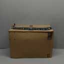 10/9/8 inch Medium Plant Pots, 3 Pack Modern Decorative Plastic Planters with Drainage Holes and Saucers, Flower Pots for Indoor Outdoor Plants, Black (10"+9"+8", Black)