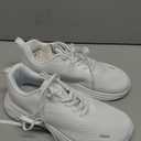 Wide Toe Box Shoes Women Sneakers Extra Wide Width Arch Support Non-Slip Tennis Athletic Ultralight Running Shoes for Women Walking Diabetic Plantar Fasciitis Footwear 6-12 (8-8.5 Wide, White)