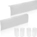 Redants 2 Pack 2 FT Baseboard Heater Covers with Left and Right Endcaps