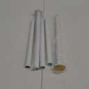 White Shower Curtain Rod 31 to 80 Inch,1 Inch Diameter Adjustable Spring Tension Stainless Steel Telescoping Rod,Easy Install,No Rust