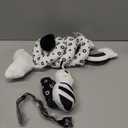 SAMMAS Car Seat Toys, Infant Baby Spiral Activity Hanging Toys Stroller Toys for Car Seat Stroller Bar Crib Bassinet Mobile with BB Squeaker and Rattles (Bee)