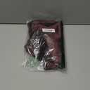 Women Satin Wide Leg Dress Pants Silk Casual Dressy Long Flowy Pants Elastic High Waisted Trousers (Medium, Dark Brown)