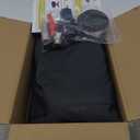 240L/63 Gal Water Bladder with Water Level Indicator, PVC Foldable and Portable Water Tank with 3 Connectors and Overflow Kit, Ideal for RV, Camping, Rainwater Collecting,Planting Watering