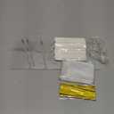 2 Pcs Cake Pop Stand, 21 Holes Cake Pop Holder with 300 Pcs Accessories, 2 Tier Clear Square Lollipop Holder for Birthday, Wedding, Party, Halloween, Candy Decorative