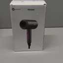 slopehill Professional Ionic Hair Dryer, Powerful 1800W Fast Drying Low Noise Blow Dryer with 2 Concentrator Nozzle 1 Diffuser Attachments for Home Salon Travel (Grey)