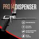 Great Stuff Pro 14 Foam Dispensing Gun, Silver