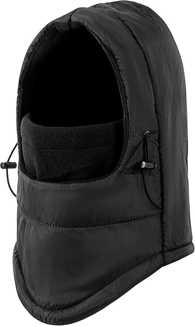 Balaclava Ski Mask Fleece Lining Windproof Warm Adjustable Thermal Winter Cold Weather Face Mask for Men Women