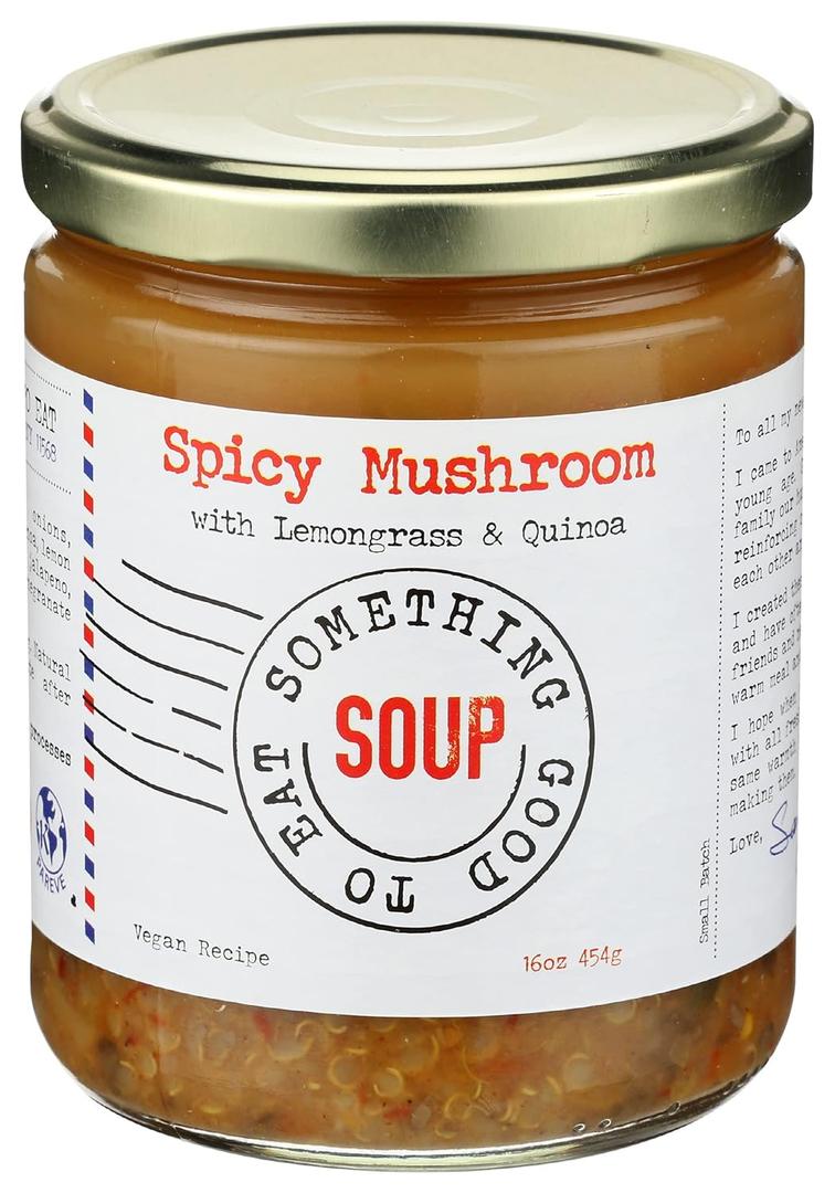 Something Good To Eat Spicy Mushroom with Lemongrass & Quinoa Soup, 16 OZ