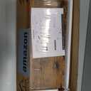 QEEIG Bathroom Shelves Over Toilet - Wall Mounted Floating Shelves Toilet Paper Storage Small Farmhouse Decor Shelf 16 inch Set of 3, Rustic Brown (019-BN3)