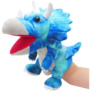 Dinosaur Hand Puppets for Kids, Hand Puppet Dinosaur Toys Puppets Dinosaur Plush Puppet Stuffed Puppet Story Toys Finger Puppets Dinosaur Toys for Kids
