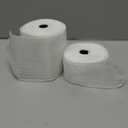 2 rolls of fiberglass cloth tape, 2 inches + 4 inches wide 99 ft. woven fiberglass cloth tape, fiberglass cloth rolls for seam repair, reinforcement, resin saturated, heat resistant, insulating