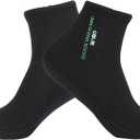 Skyone Dive Neoprene Socks Men Women, 3MM Wetsuit Scuba Socks, Sand Socks Diving Fin Socks Thermal Anti Slip Flexible (Medium)