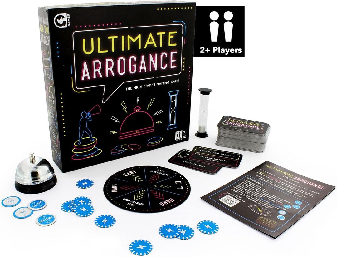 Ginger Fox - Ultimate Arrogance: A Bluffing and Deception Game Under Time Pressure. Card Games for Game Nights, Hangouts and More. Fun Family Activities for Ages 12 and Over Ginger Fox - Ultimate Arrogance: A Bluffing and Deception Game Under Time Pressure. Card Games for Game Nights, Hangouts and More. Fun Family Activities for Ages 12 and Over
