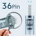 12Pcs 36Pin Microneedling Pen Cartridges for Dr Pen M8,M7S, Easy Use for Home 0.25mm