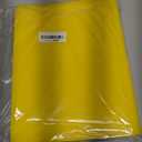 Premium 9 Pocket Card Binder for 540 Cards, Fabmaker PU Cover Trading Card Binder, Sturdy Card Collection Album, Sleek Card Holder Folders for Game Cards & Sports Cards, Yellow