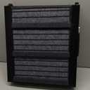 Dog Ramp for Car, SUV & Truck - Portable Pet Ramp Steps with Anti-Slip Ladder Non-Slip Surface, Extra Wide Steps for Large Dog Up to 250LBS, 55" L x 17.3" W Surface for SUV, Truck, Bed, Couch