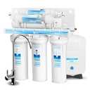 Geekpure 6-Stage Reverse Osmosis RO Drinking Water Filter System with Alkaline pH+ Filter-75 GPD