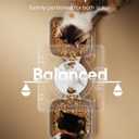 oneisall Automatic Cat Feeder for 2 Cats, 20 Cups/5L Automatic Cat Food Dispenser for Small Pets Indoor, Timed Cat Feeder for Dry Food(White)
